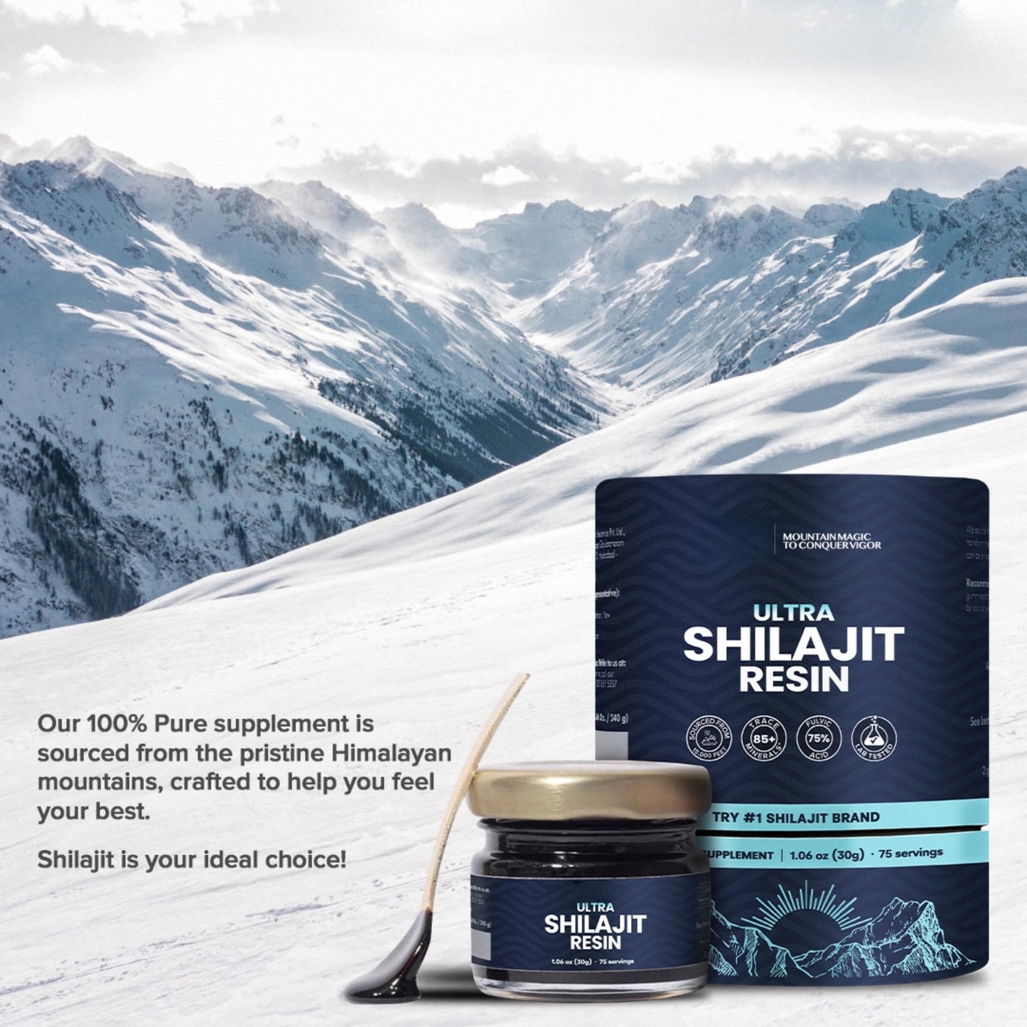 100% ORIGINAL ULTRA SHILAJIT RESIN